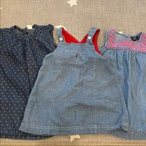 3 Denim Baby Dress 18-24 months